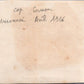 photo capitaine Soissons prisonnier avril 16 8x5,5 cm