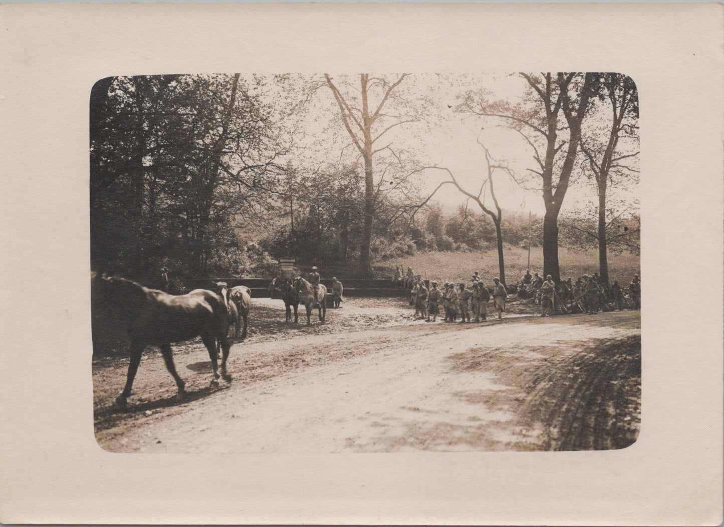 grande photo Agincourt 212°RI Chemin des Dames 1914-18 17x12 cm