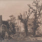 grande photo Soupir le chateau de Chauchard Chemin des Dames 1914-18 17x12 cm