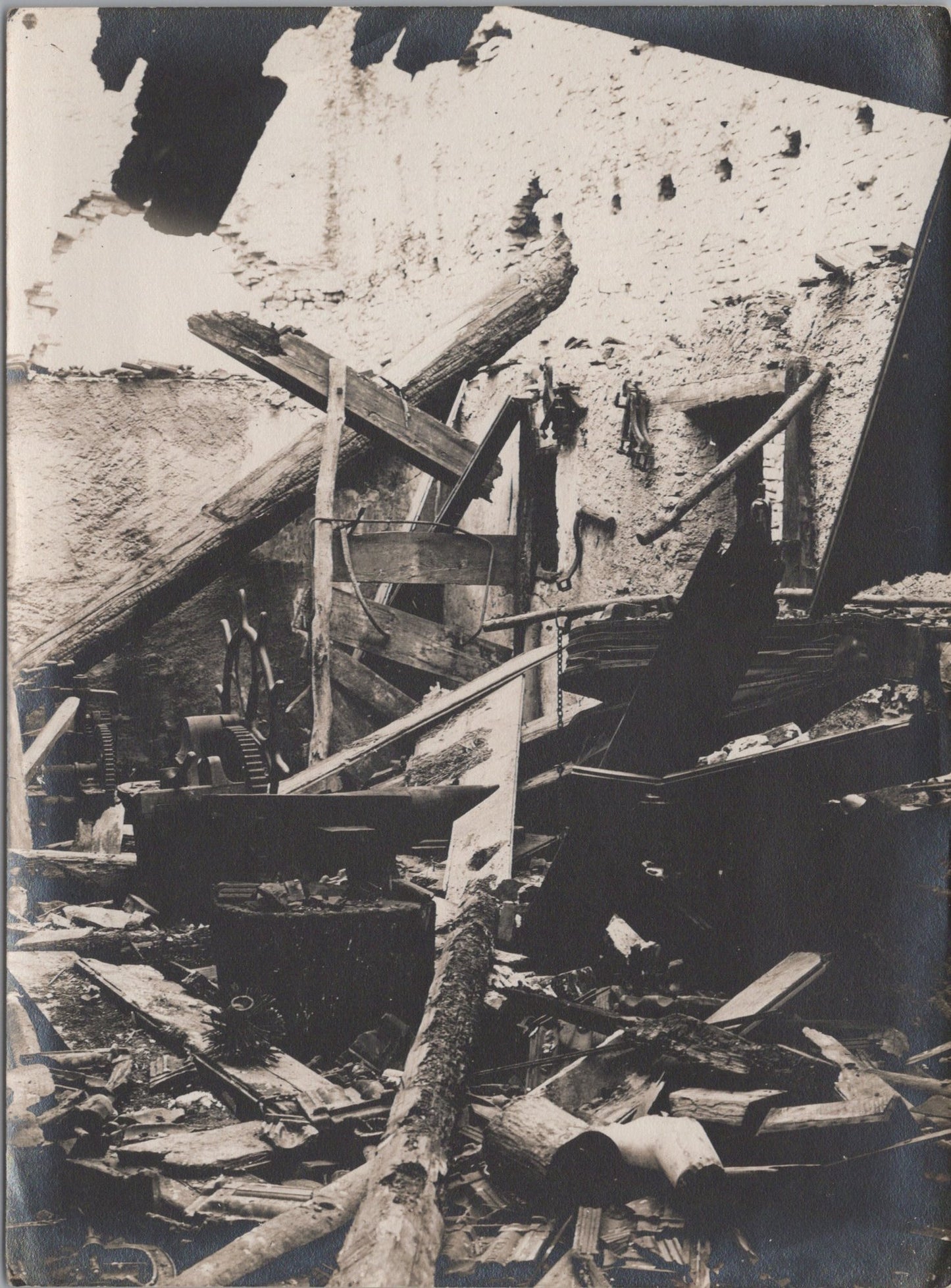 grande photo Arracourt boutique du Maréchal Ferrand 1914-18 17x12 cm
