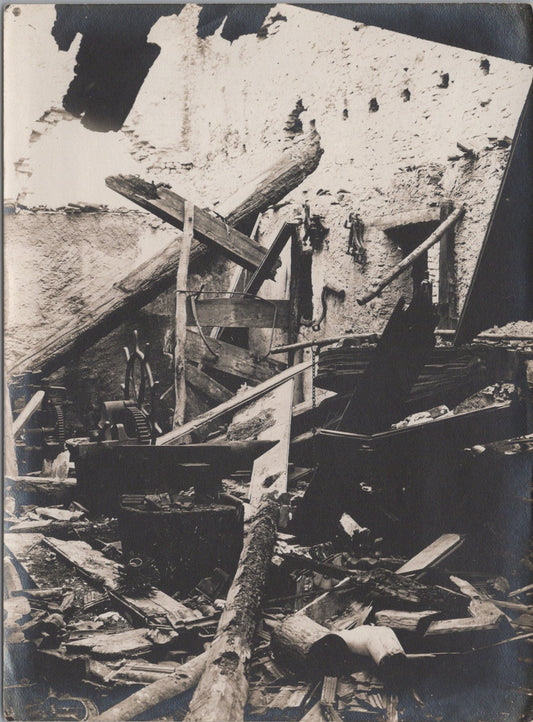 grande photo Arracourt boutique du Maréchal Ferrand 1914-18 17x12 cm