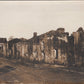 grande photo d'un village détruit, nom illisible 1914-18 17x12 cm
