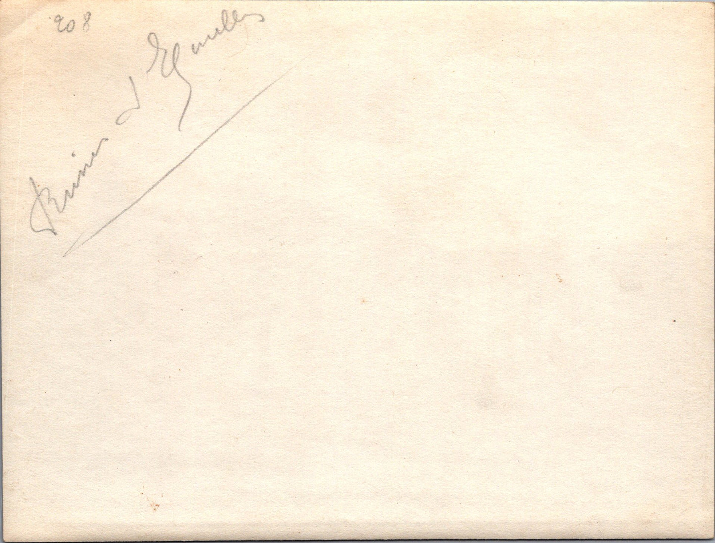 grande photo d'un village détruit, nom illisible 1914-18 17x12 cm