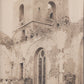2 grandes photos église de Bouxières aux Chenes Meurthe et Moselle  1914-18 17x12 cm