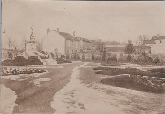 grande photo Chalons sur Marne Monument aux morts monument au morts 1914-18 17x12 cm