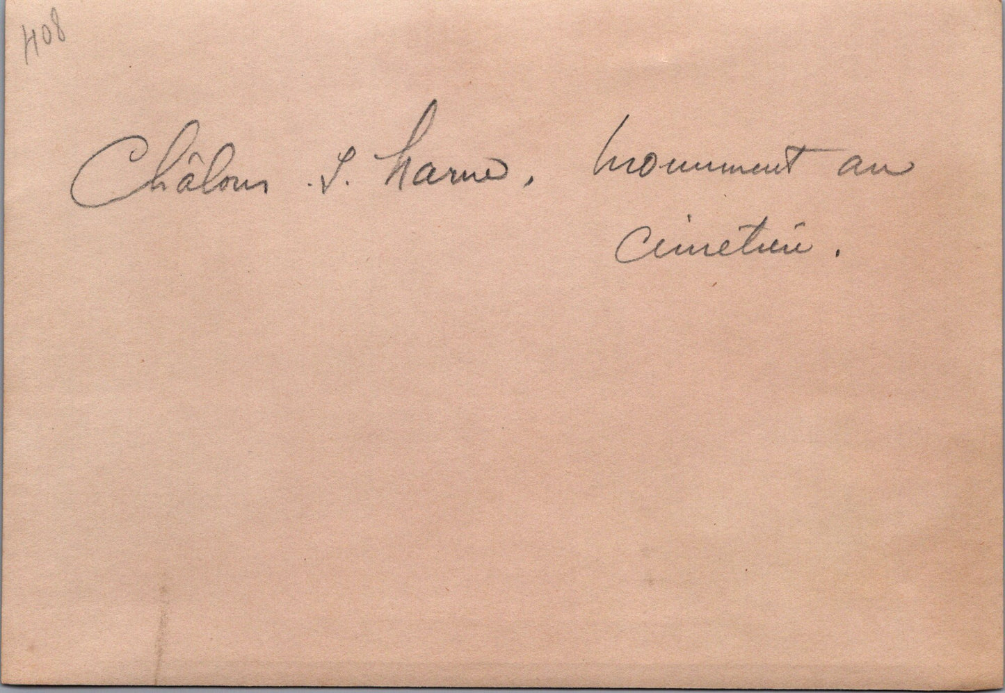 grande photo Chalons sur Marne Monument aux morts monument au morts 1914-18 17x12 cm