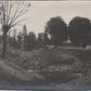 grande photo pont détruit par mine route de Reims à Rethel octobre 18  1914-18 17x12 cm
