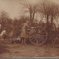 2 photos canons de 75 en action 1914-1918 10 x 7,5 cm