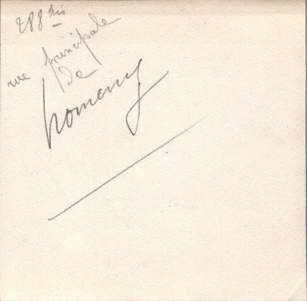 photo rue principale de Nomeny 1914-1918 9 x 9 cm