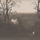 photo Chemin des Dames les boches bombardant le ravin d'Ostel 1914-1918 11,5 x 8,5 cm