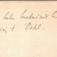 photo Chemin des Dames les boches bombardant le ravin d'Ostel 1914-1918 11,5 x 8,5 cm