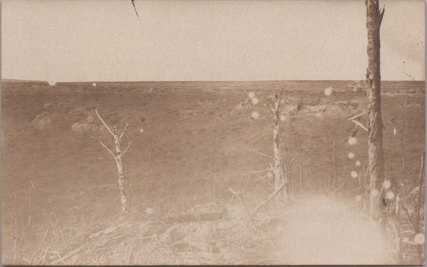 carte photo près d'Ostel Chemin des Dames 1914-1918