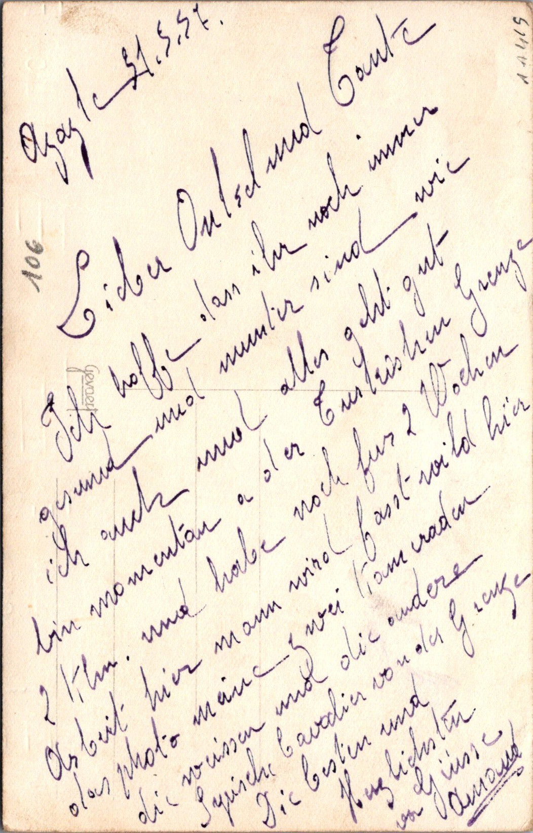 carte photo avec cavaliers Tcherkesses Syrie 1937 écrite par un alsacien !
