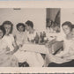 carte photo marins Français avec filles, maison close ? Indochine
