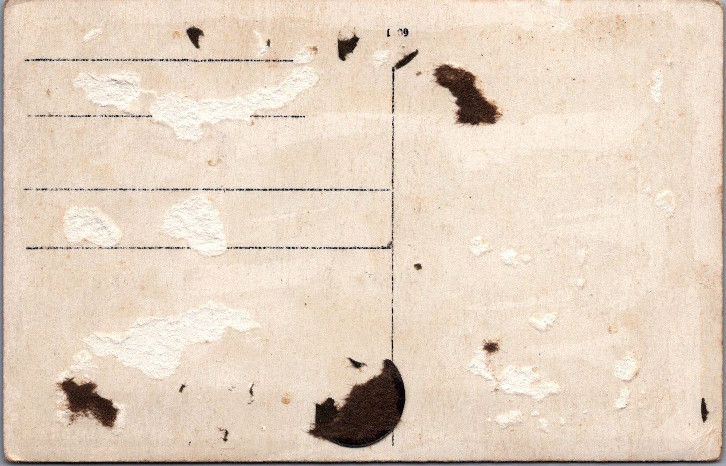 carte photo d'une unité d'aviation avec fanion années 20