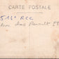 carte photo compagnie du 516° régiment de chars de combat Lunéville avec fanion années 20