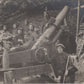 grande photo canon de 155 court 9°RAP Vosges 1914-18 17x12 cm (états de service en description)