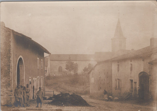 grande photo Brémoncourt Meurthe et Moselle 1914-18 17x12 cm