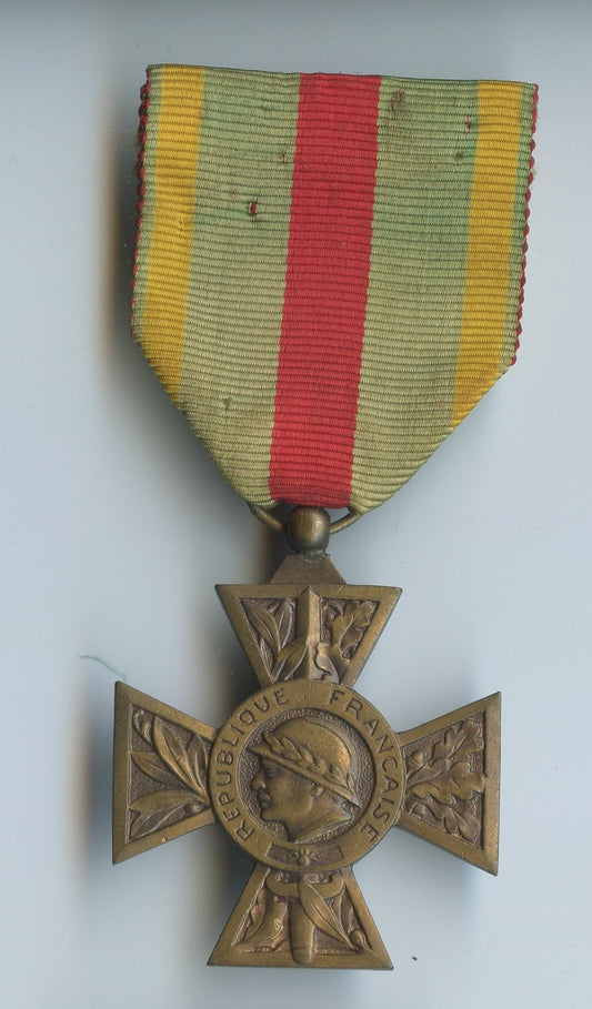 croix du combattant volontaire 1914-18 gros modèle