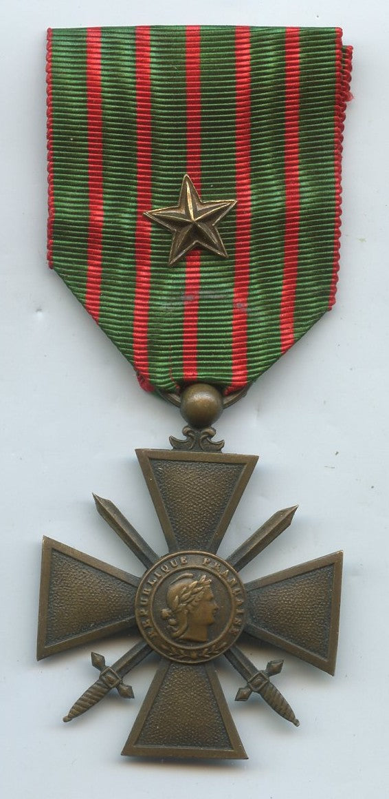 croix de guerre 1914-1916 1 étoile