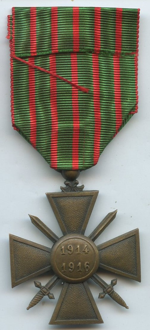croix de guerre 1914-1916 1 étoile