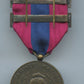 médaille de la défense nationale, bronze mat, fabrication privée, agrafes TAP et MAE