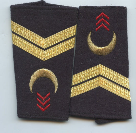 fourreau d'épaules sergent de Zouaves CEC de Givet, existence éphémère