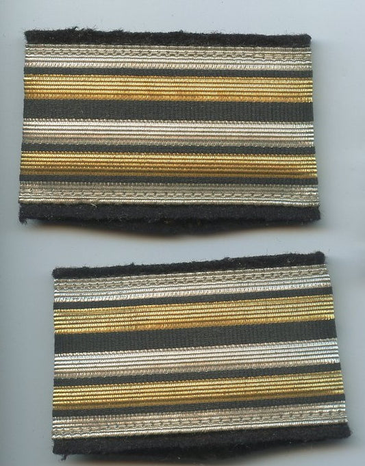 galon d'épaules en tissu lieutenant colonel de la cavalerie