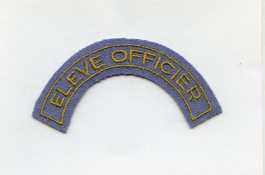 écusson banane de bras Elève officier