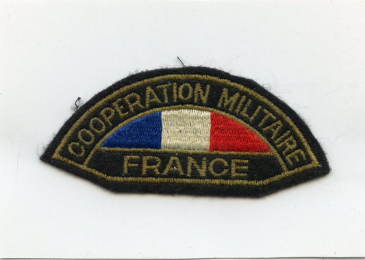 écusson banane de bras coopération militaire France