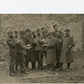 carte photo lecture du courrier, 1914, 20 au col 1914-18