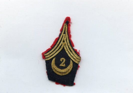 patte de col d'officier du 2° spahis algériens années 40