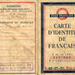 carte d'identité Etat Français Nîmes 1943