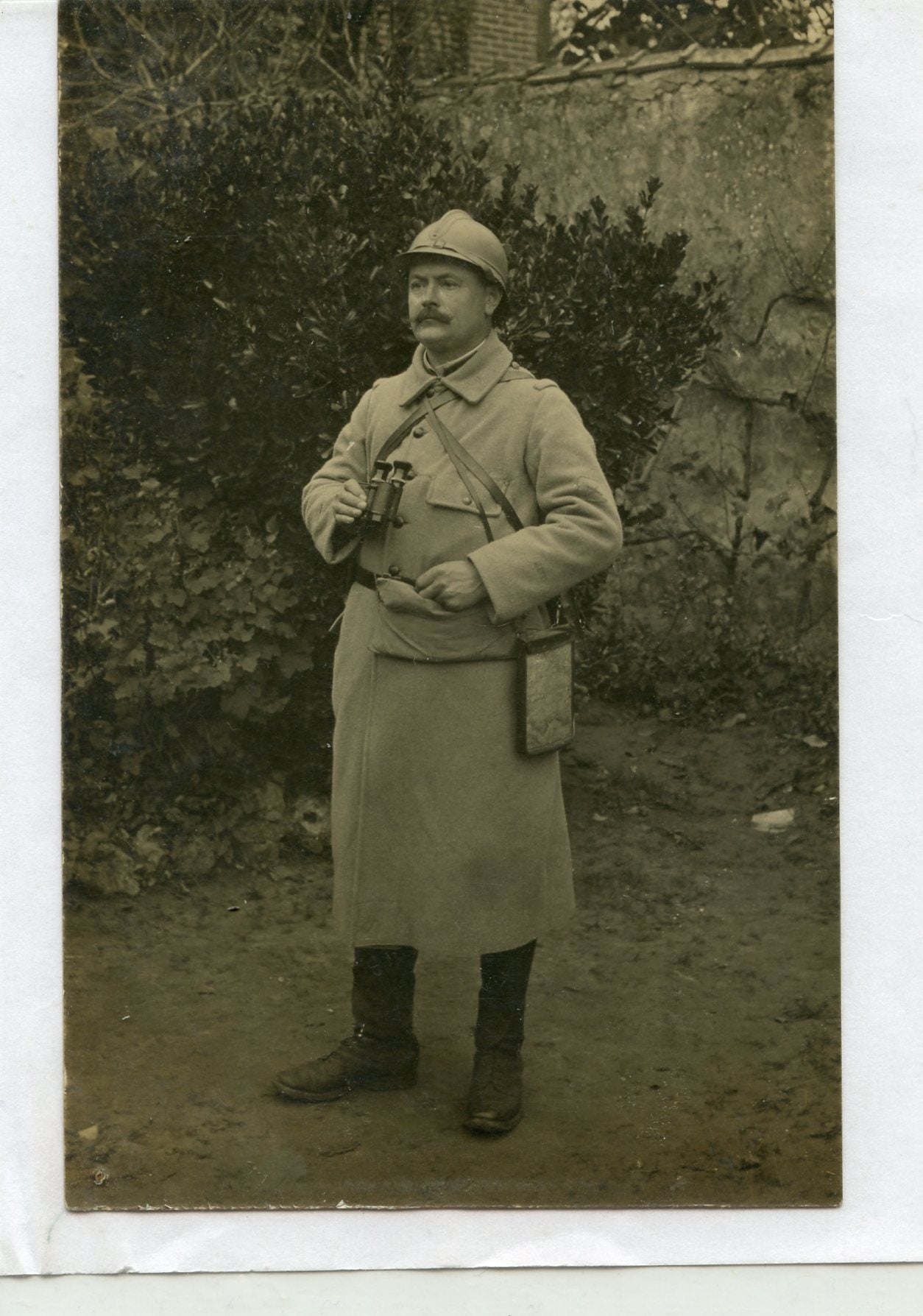 carte photo d'un officier du 300°RI 1914-1918