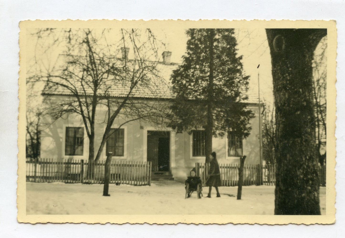 carte photo de la maison d'Adolf Hitler Autriche 1939-45