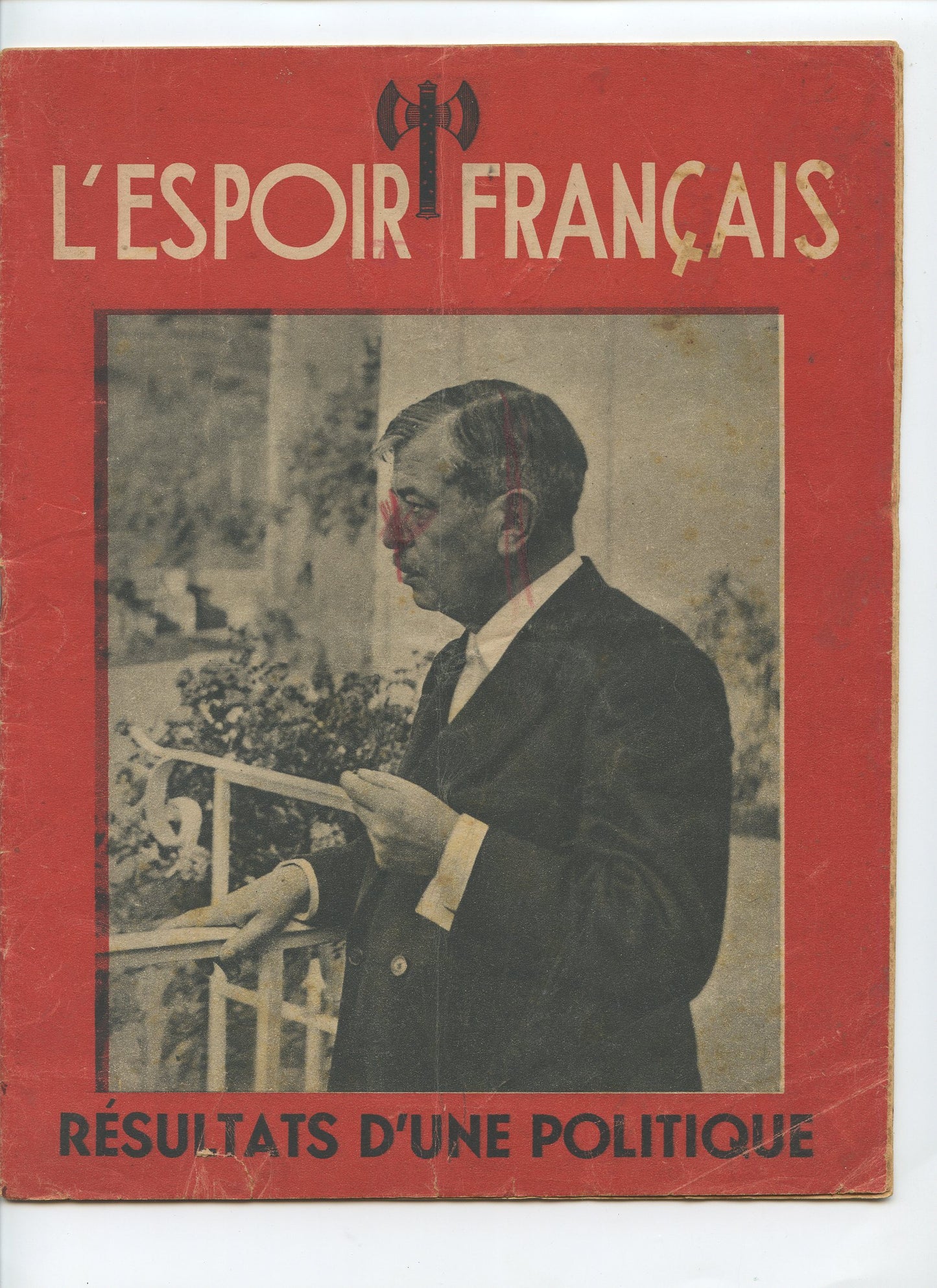 revue l'espoir français, résultats d'une politique, Laval, LFC, Vichy, Etat Français