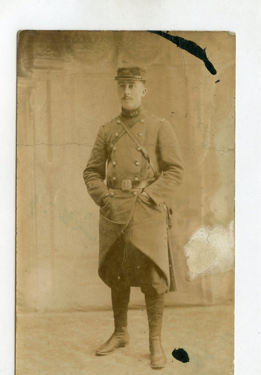 carte photo d'un sergent major du 234°RI 1914-1915