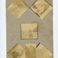 lot de 23 photos collées sur carton secteur de Frise 1915, vues de tranchées 6x6 cm