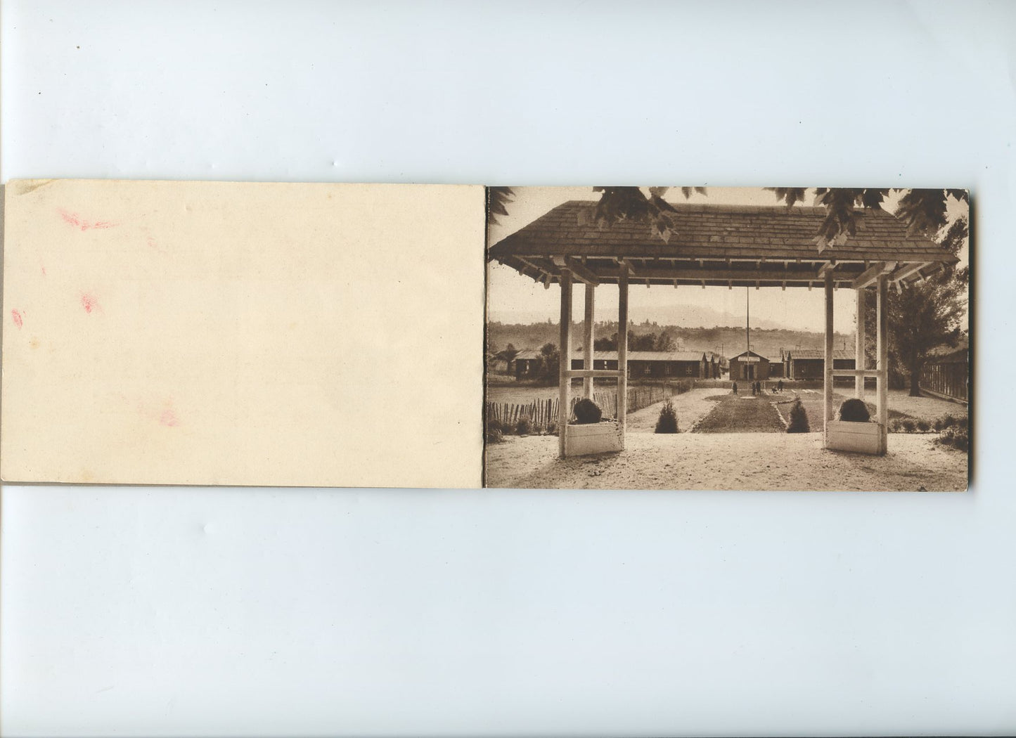 carnet de 12 cartes postales chantiers de jeunesse groupement 8 Chatelard en Bauges Savoie