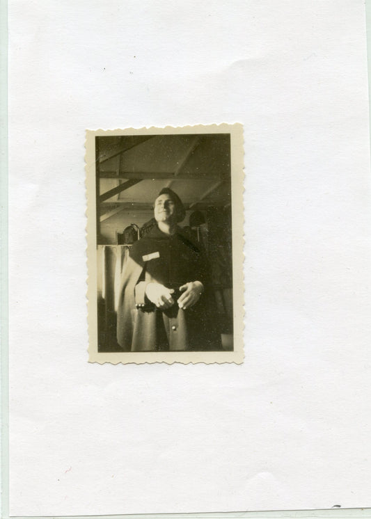 photo chantiers de jeunesse commissaire Bousquet Lapleau 7 x 4,5 cm