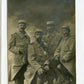 carte photo de poilus du 107 territorial en capote Poiret 1915