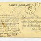 carte postale foyer du 2° dragons Auch armée d'armistice insigne au dos