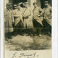 carte photo de poilus du 101° régiment d'infanterie, capotes Poiret 1915 1914-1918