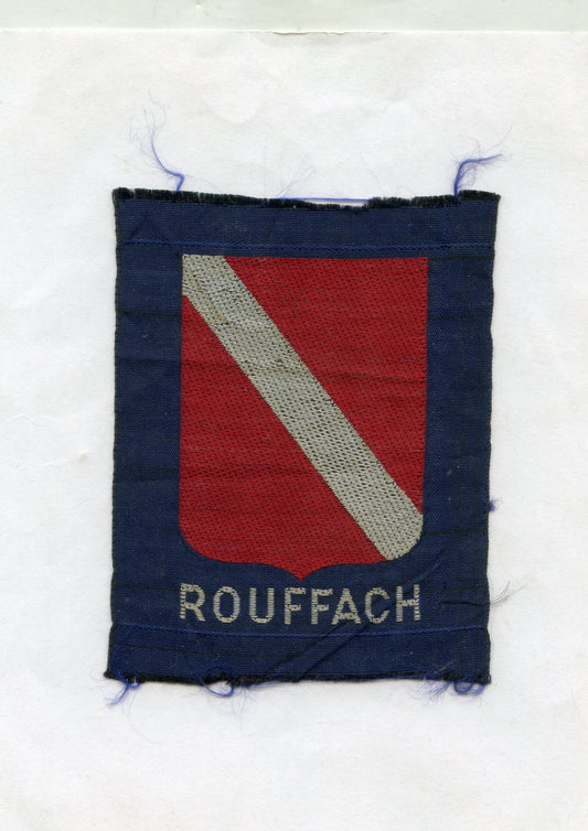 insigne tissu école de Rouffach 1945-50