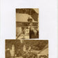 2 photos poste de secours et médecin Villers Helon 8x5,5 cm et 5,5x4 cm