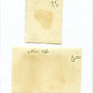 2 photos poste de secours et médecin Villers Helon 8x5,5 cm et 5,5x4 cm