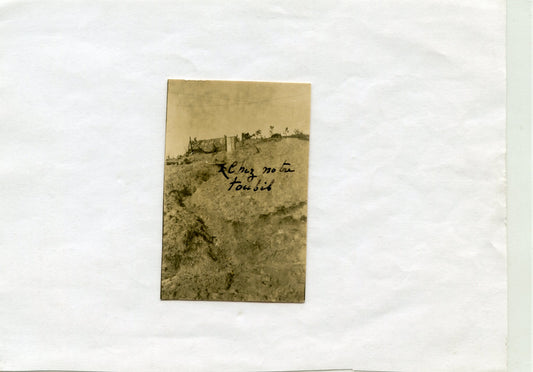photo abri du médecin main de Massiges 44°RAC 1916 60x40mm