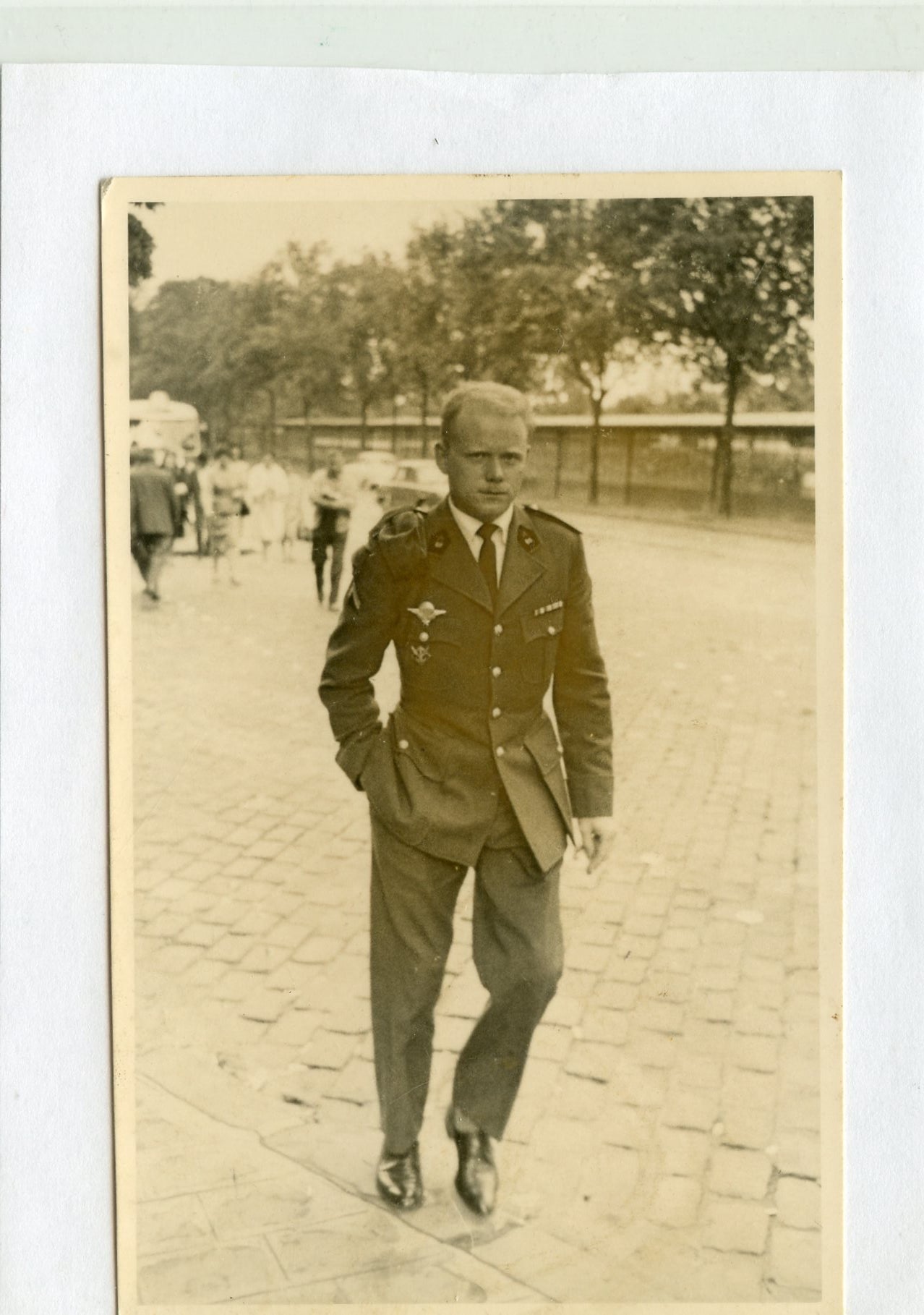 photo d'un sergent du génie parachutiste en Algérie