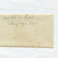 photo d'un hôpital du front Champagne 1915, 110x60 mm