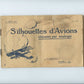 carnet de silhouettes d'avions 1914-18, avions alliés et ennemis 1917